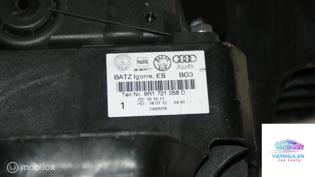 Pedalen set origineel VW Polo 6R ('09-'14) 6r1721058d, Gebruikt, Volkswagen, Ophalen of Verzenden, Volkswagen