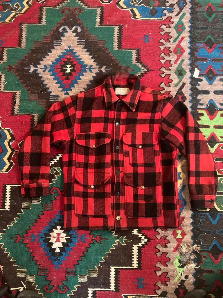 Vintage Filson 100% Wol Mackinaw Jas - USA, Kleding | Heren, B, W, Overige maten, Gedragen