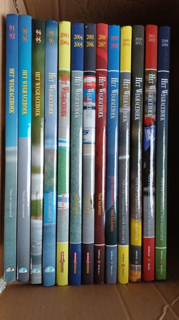 Wegraceboek jaarboeken, Motoren, Ophalen of Verzenden, Overige merken