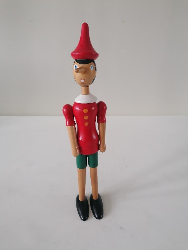 35 cm hoog pinokkio popje, Antiek en Kunst, Antiek | Speelgoed, Ophalen of Verzenden