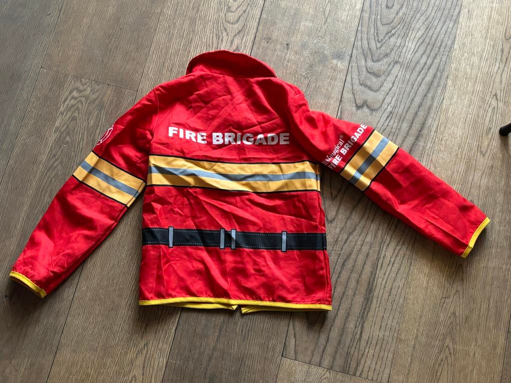 Brandweerman jasje 3/5  jaar, Ophalen of Verzenden