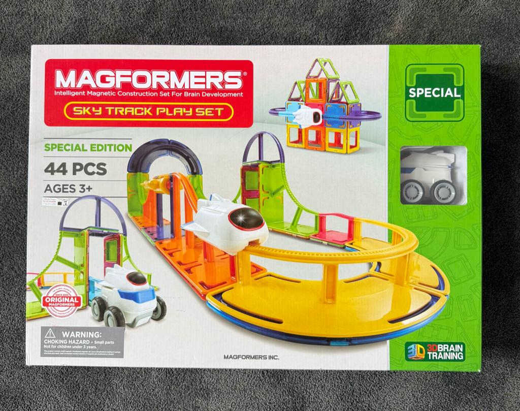 Magformers Sky Track Play set, Kinderen en Baby's, Speelgoed | Bouwstenen, Ophalen of Verzenden, Gebruikt, Overige merken