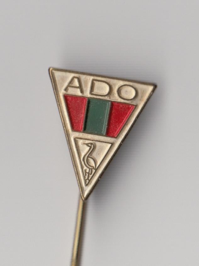 Voetbal Ado den Haag logo speldje, Gebruikt, Niet vindbaar, Niet vindbaar, Speldje of Pin