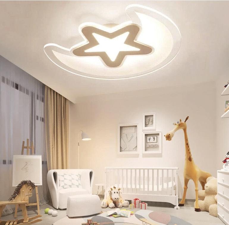 Kinderkamer Plafondlamp - Maanster, Ophalen of Verzenden, Gebruikt