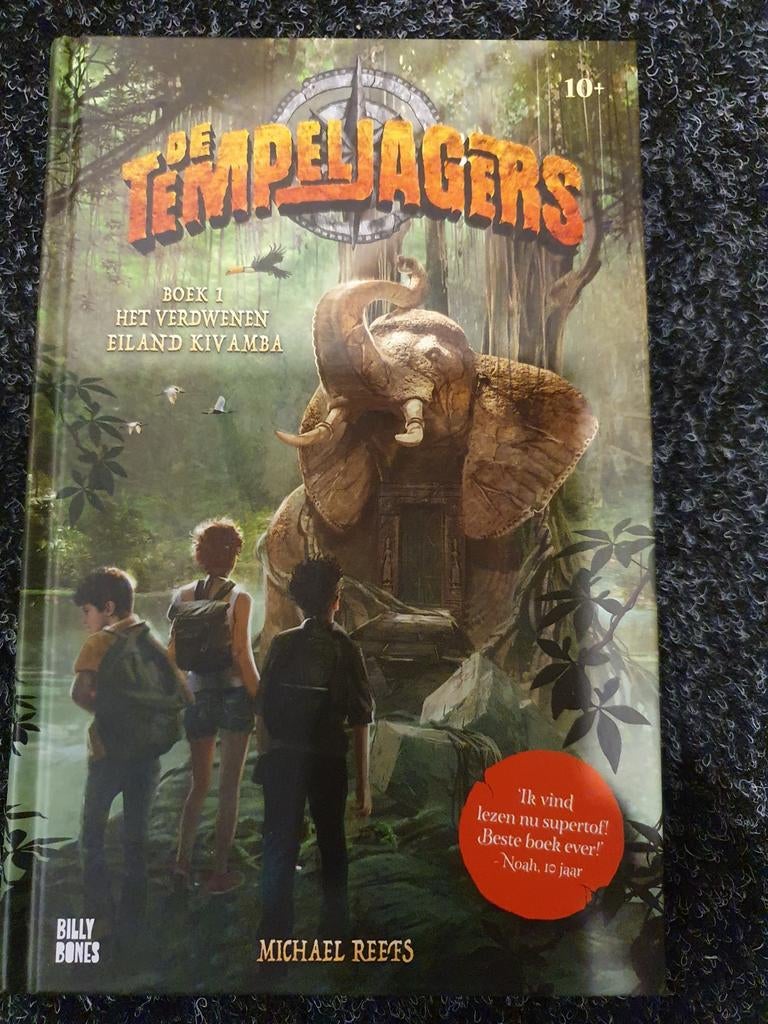 De Tempeljagers - Het Verdwenen Eiland Kivamba, Ophalen of Verzenden, Nieuw, Michael Reefs, Fictie algemeen