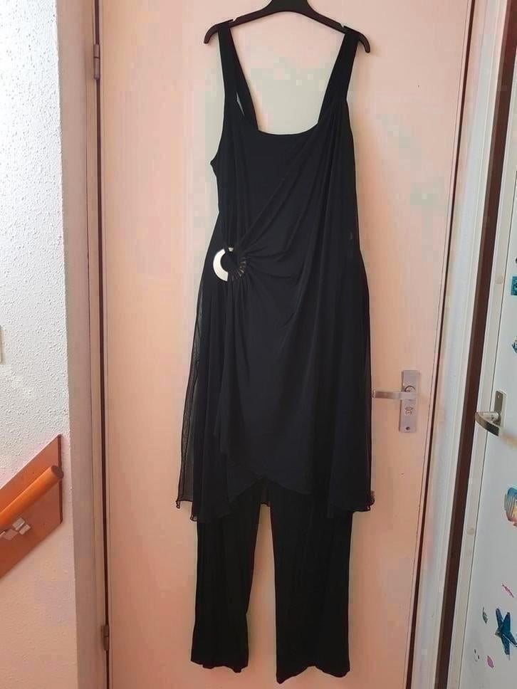 FeestJumpsuit  Jumpsuit Tule maat 44 / 46, Ophalen of Verzenden, Nieuw, Maat 42/44 (L), Zwart