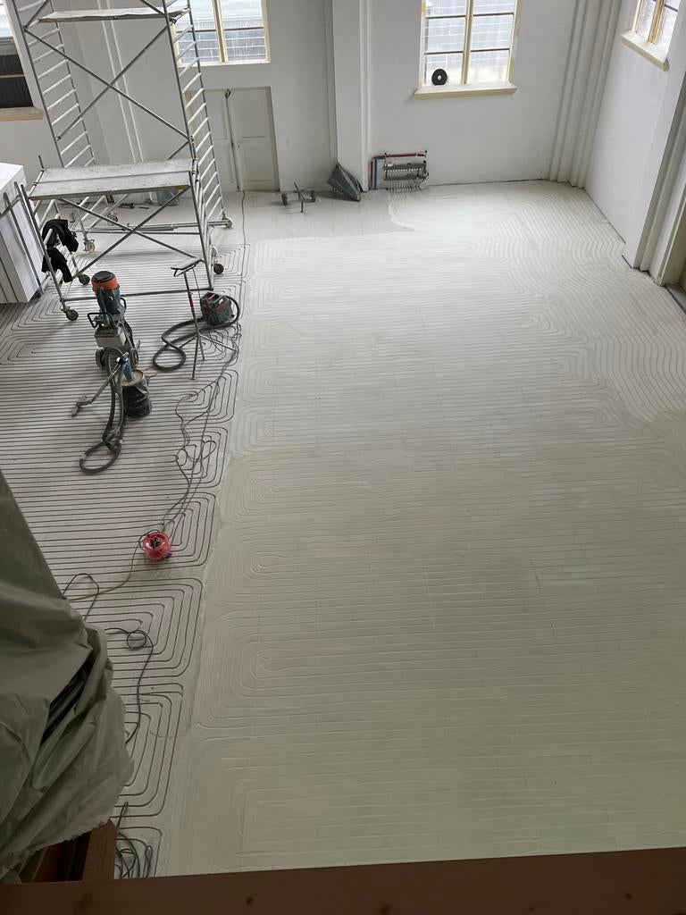 Vloerverwarming infrezen opbouw droogbouw snel mogelijk!, Doe-het-zelf en Verbouw, Verwarming en Radiatoren, Ophalen of Verzenden