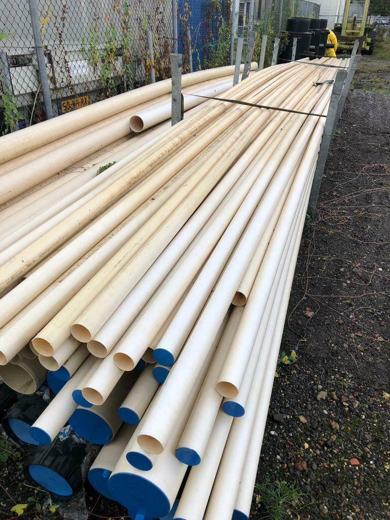 PVC Buis, Doe-het-zelf en Verbouw, Buizen en Afvoer, Pvc, 6 meter of meer, 60 tot 80 mm, Nieuw