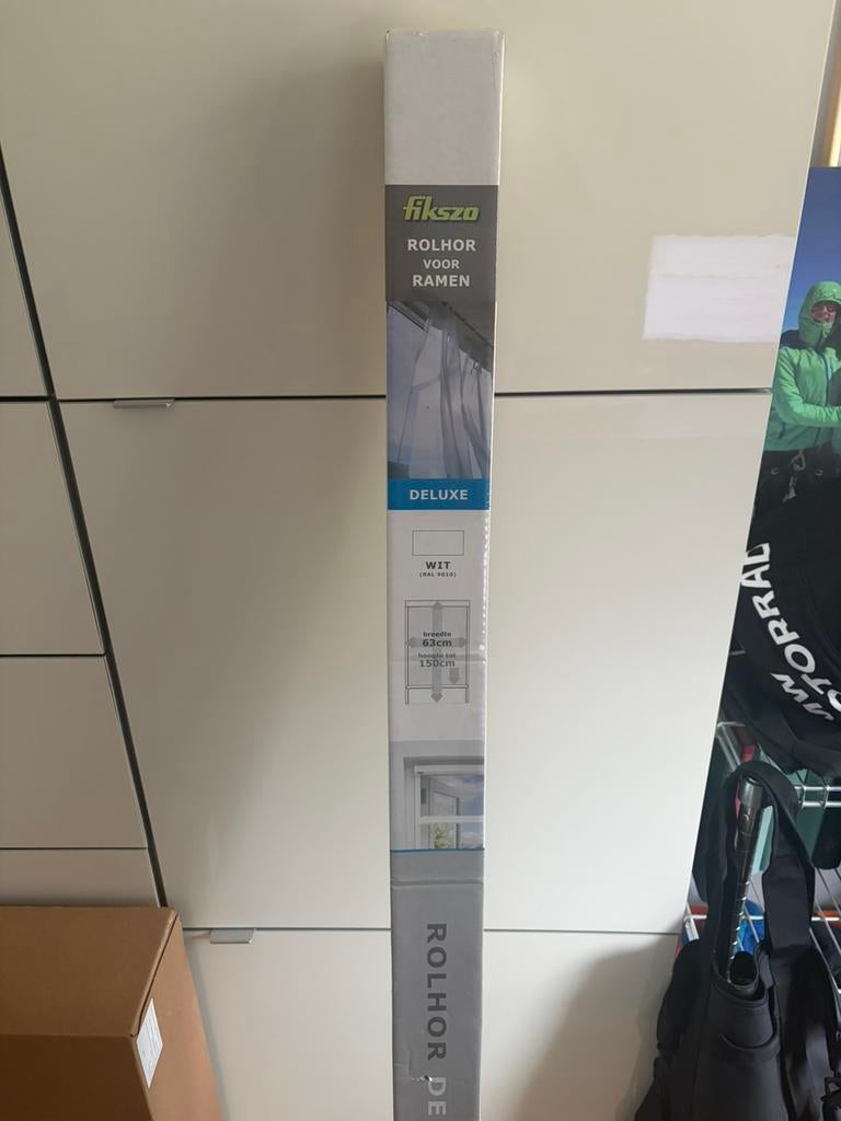 Fikszo Deluxe rolhor voor ramen, Nieuw, Deluxe, Wit, 100 tot 150 cm