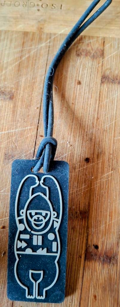 Verzamelen: Kipling Kofferlabel - Zwart Siliconen, Ophalen of Verzenden, Nieuw