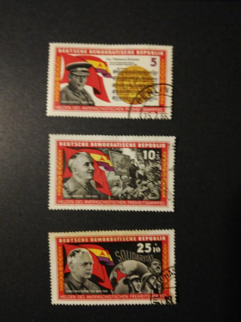 DDR 1966 Michel 1196, 1197 en 1200, Ophalen of Verzenden, DDR