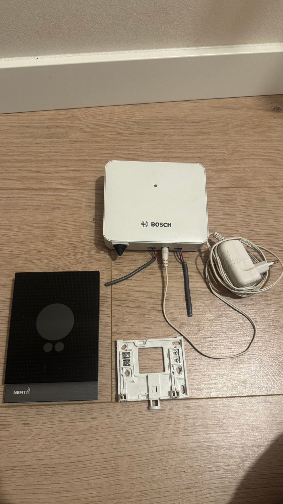 Nefit easy thermostaat met easy control adapter, Ophalen, Zo goed als nieuw