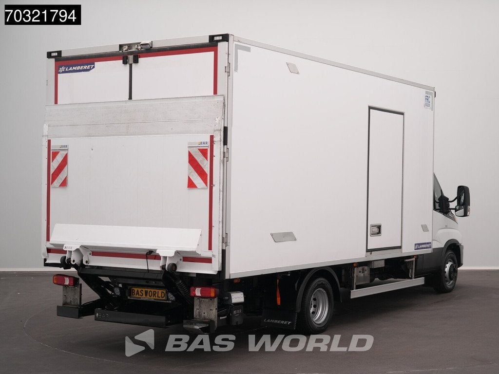 Iveco Daily 70C21 3.0L Automaat Lamberet Laadklep Koelwagen, Automaat, Stof, Gebruikt, Euro 6