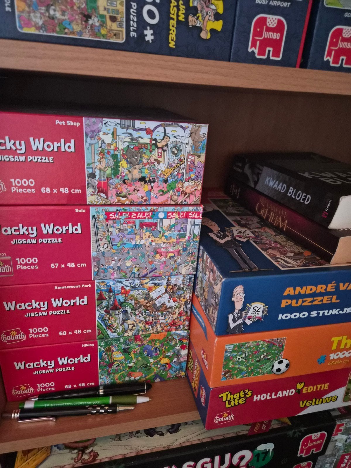 Wacky world  Andre v Duin, Ophalen of Verzenden, Minder dan 500 stukjes, Gebruikt