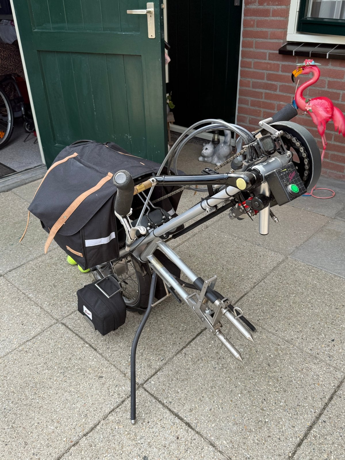 elektrische handbike voor gebruik in comb. met een rolstoel, Ophalen, Gebruikt
