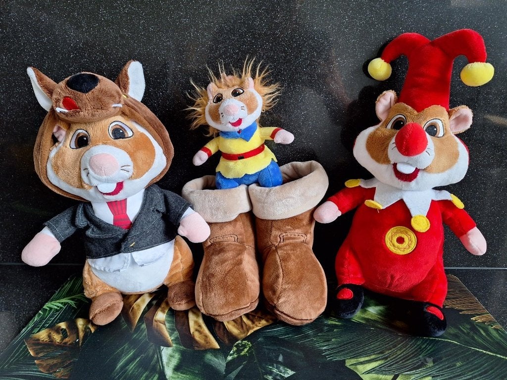 3 AH Efteling hamster, Albert Heijn, Overige typen, Ophalen of Verzenden, Zo goed als nieuw