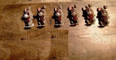Fabeltjeskrant pvc figuren set tekenfilm haas, Verzenden, Gebruikt