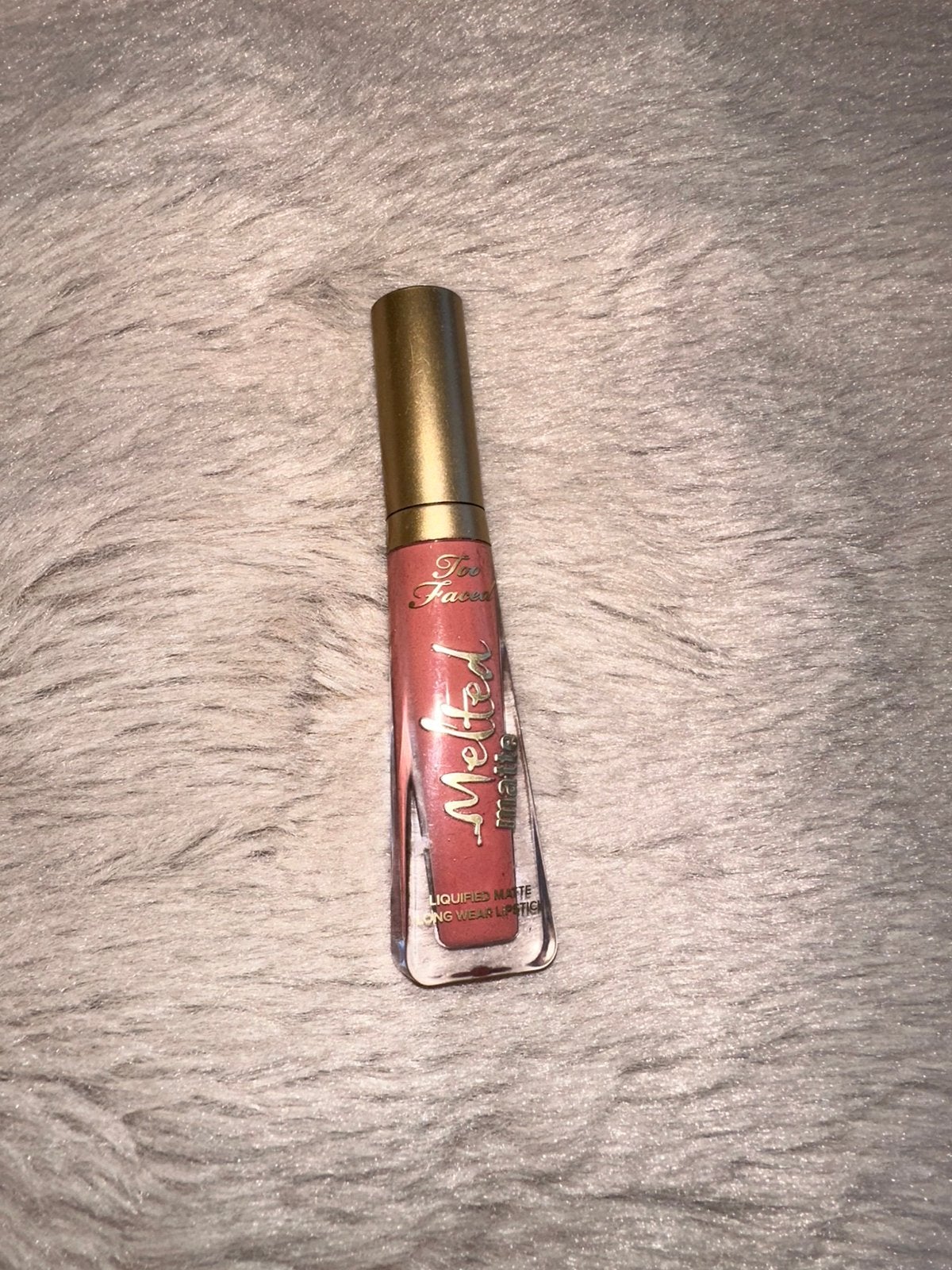 Too Faced liquid lipstick, Ophalen of Verzenden, Zo goed als nieuw, Lippen