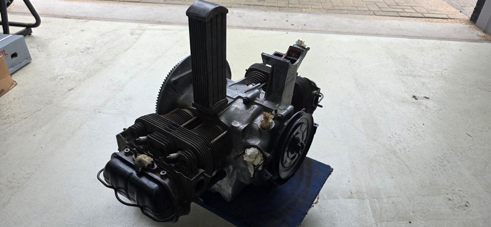 25 pk bril kever motor, Ophalen