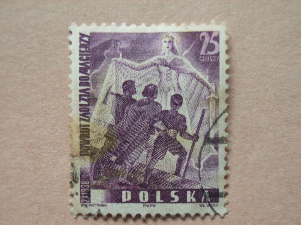 BK  Polen 330, Ophalen of Verzenden, Polen, Gestempeld