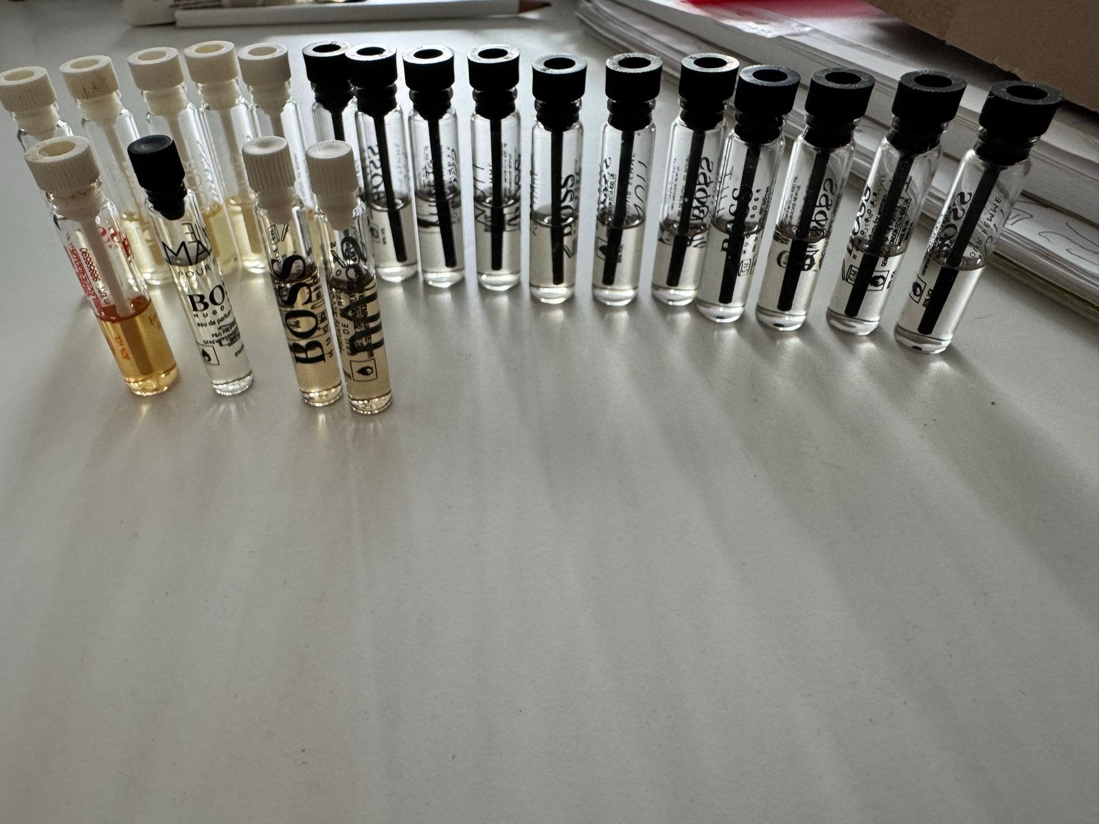 Parfum samples - Hugo Boss, Ophalen of Verzenden, Zo goed als nieuw