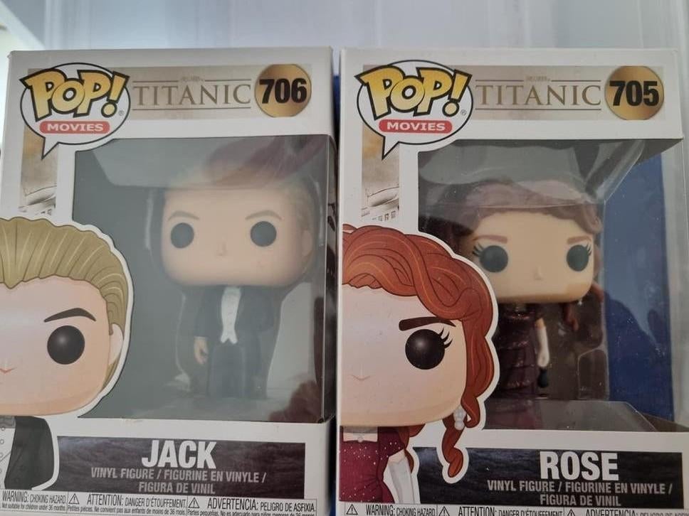 Funko Titanic Jack en Rose, Ophalen of Verzenden, Zo goed als nieuw
