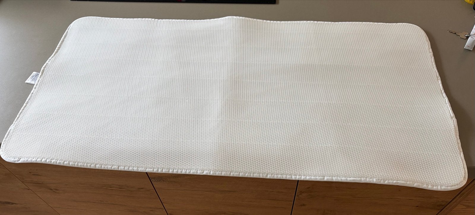 Aerosleep Matrasbeschermer 140x70 - Ademend en Wasbaar, Jongetje of Meisje, Matrasbeschermer, Wit, Ophalen of Verzenden