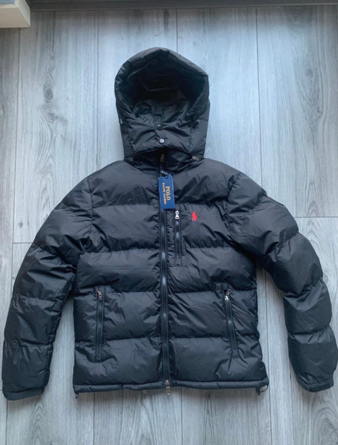 Polo ralph lauren jas, Ophalen of Verzenden, Nieuw, Maat 48/50 (M), Zwart