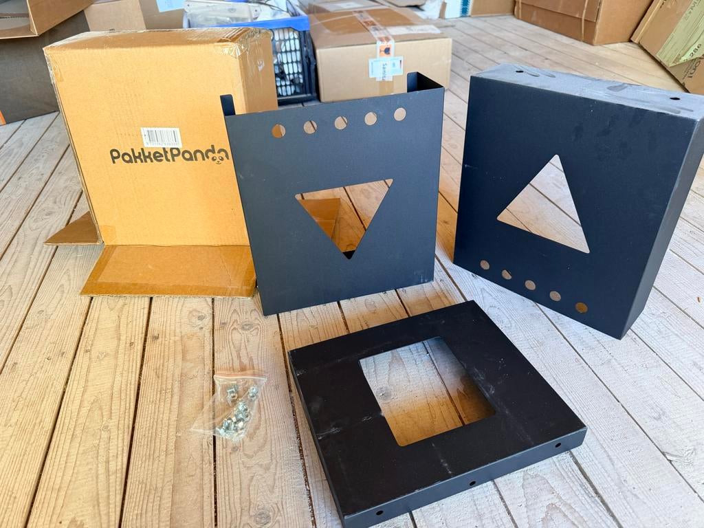 PakketPanda Onderstel/Statief voor Pakketbox, Tuin en Terras, Brievenbussen, Ophalen, Nieuw, Staande brievenbus