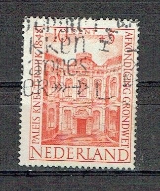Nederland 1948 nr. 502 Monument Paleis Kneuterdijk HAARLEM, Verzenden, Gestempeld, Plaats of Gebouw