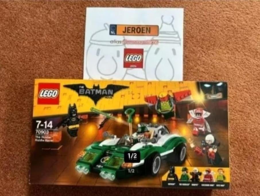 Lego 70903 Batman: The Riddler raadsel-racer DC (NIEUW&MISB), Ophalen of Verzenden, Nieuw, Complete set, Lego