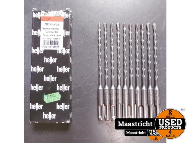 Heller SDS-Plus Hamerboor 5x100mm 10 stuks ongebruikt | nwpr, Doe-het-zelf en Verbouw, Flex Ltd., Zo goed als nieuw, https://flex.com/contact-us