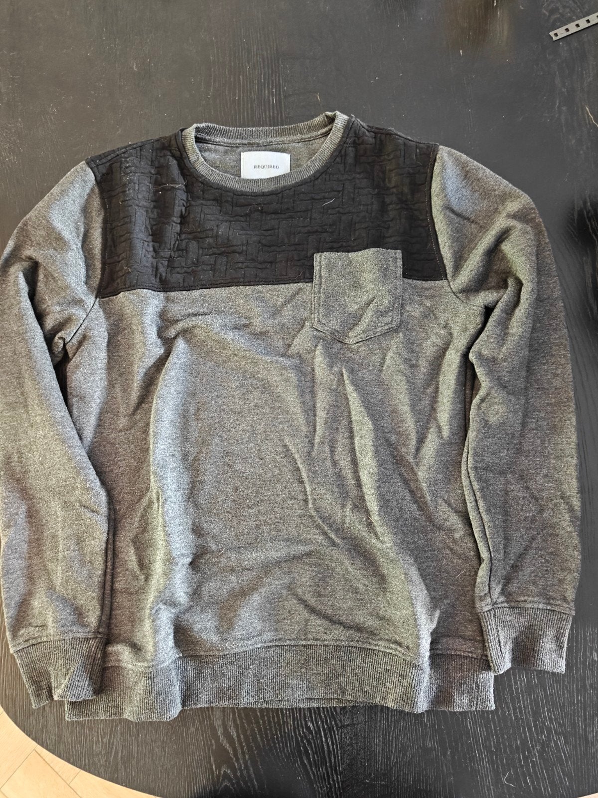 Heren REQUIRED sweater - Maat M, REQUIRED, Maat 48/50 (M), Ophalen of Verzenden, Grijs