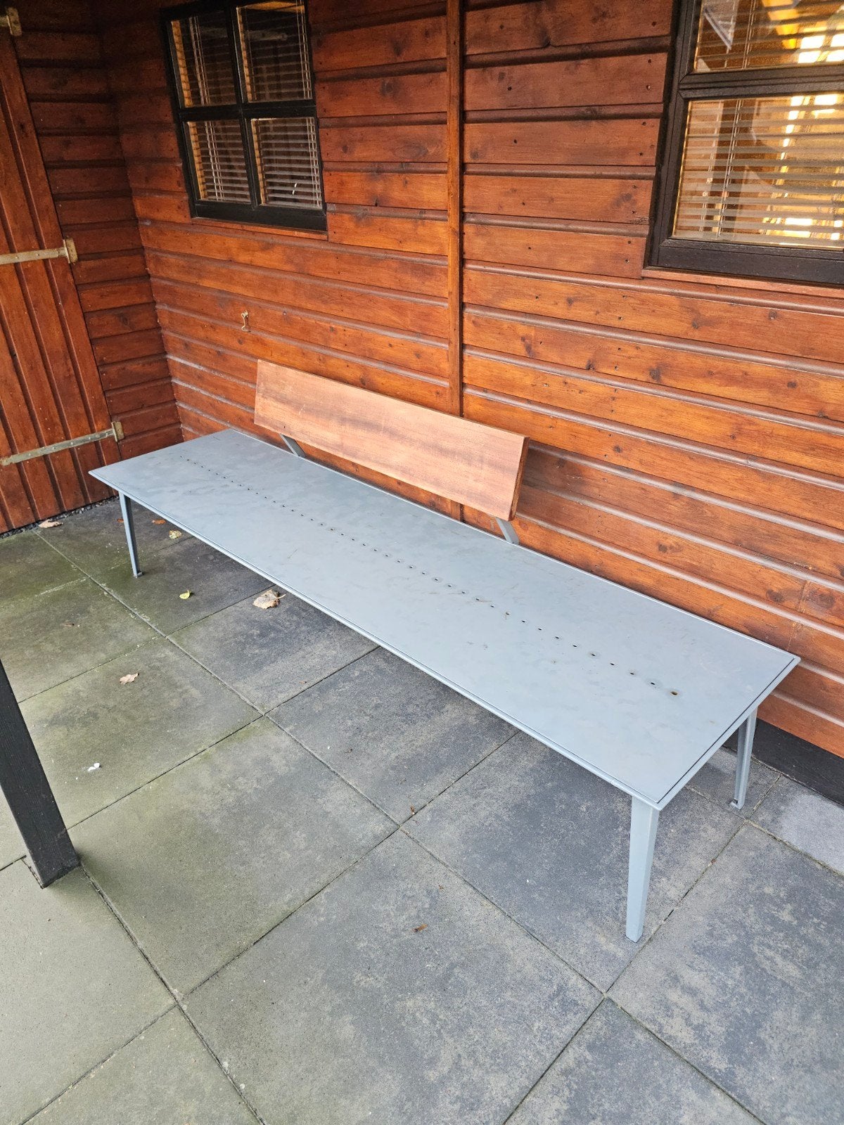 Ahrend 600 museum bank 230cm, Huis en Inrichting, Ophalen, Gebruikt, Overige maten, Rechte bank