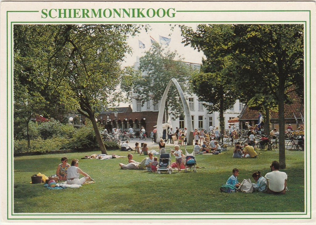 SCHIERMONNIKOOG Centrum Dorp, Verzenden, 1980 tot heden, Gelopen, Waddeneilanden