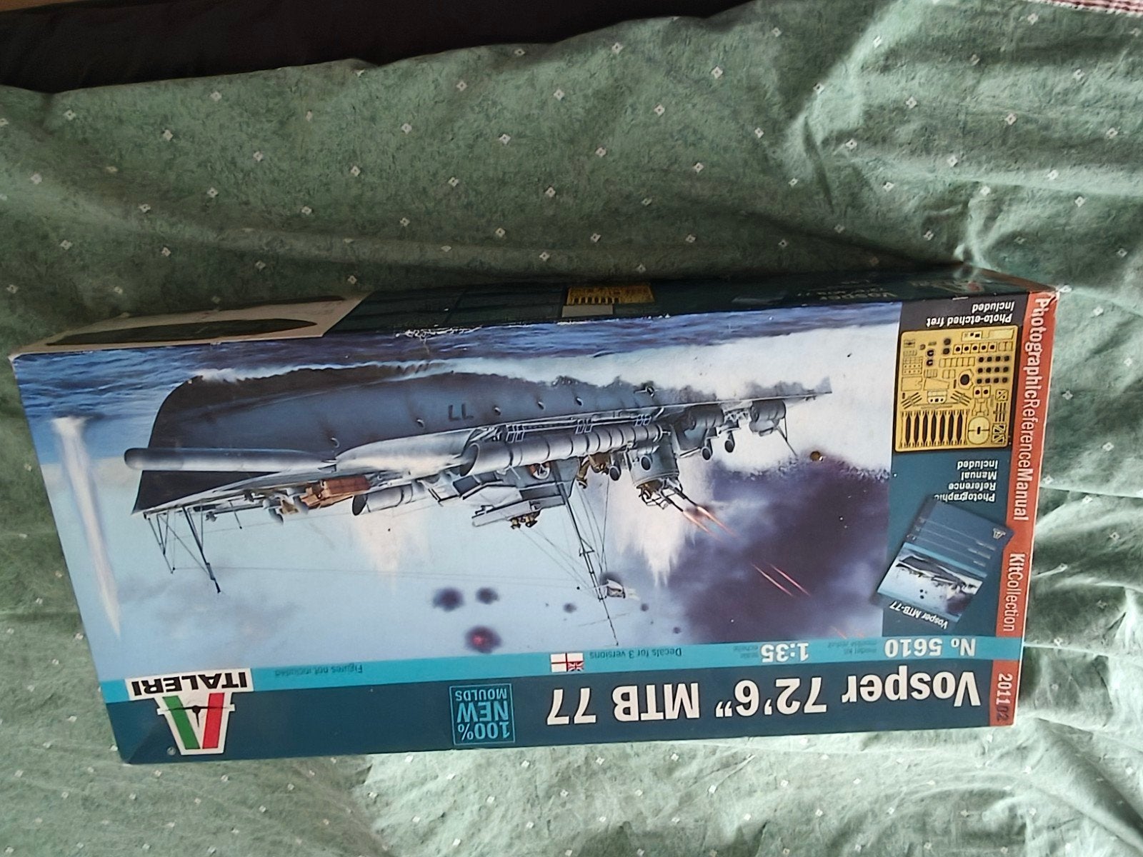 Italeri Vosper 72'6" MTB 77 Modelbouwkit 1:35, Ophalen of Verzenden, Nieuw, 1:32 tot 1:50, Italeri