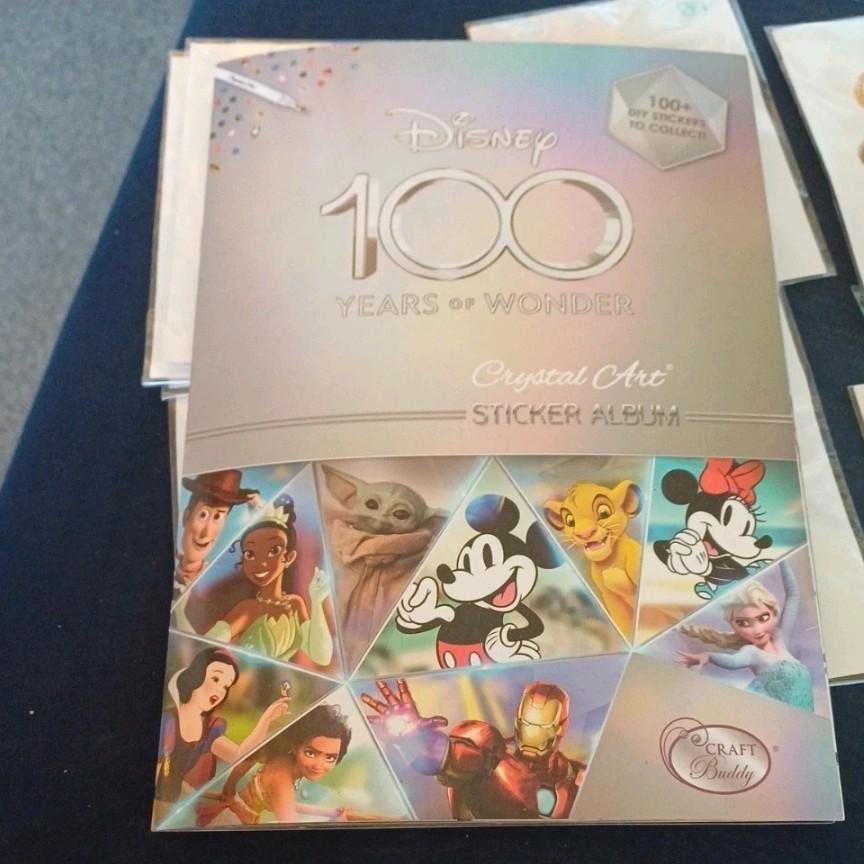 Disney 100 Diamond Painting kaartjes, Diversen, Verzenden, Zo goed als nieuw