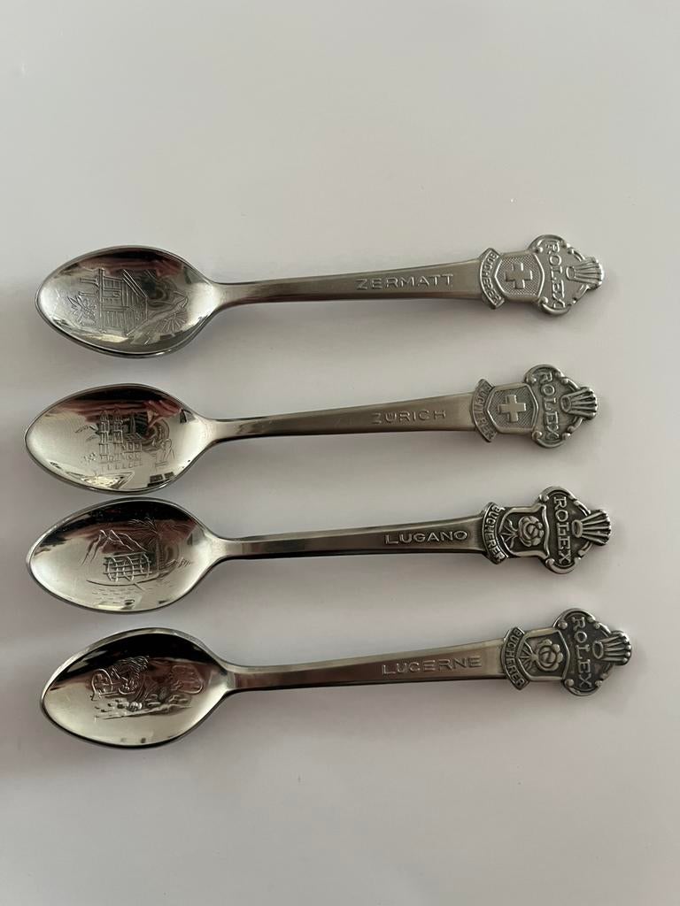 Vintage Rolex Bucherer lepeltjes (verzilverd), Ophalen of Verzenden