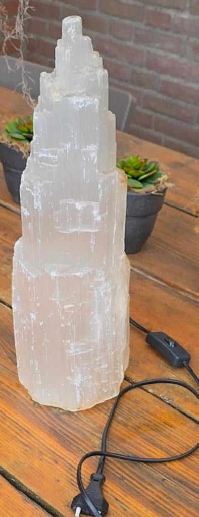 Seleniet lamp rustgevend, Ophalen of Verzenden, Mineraal