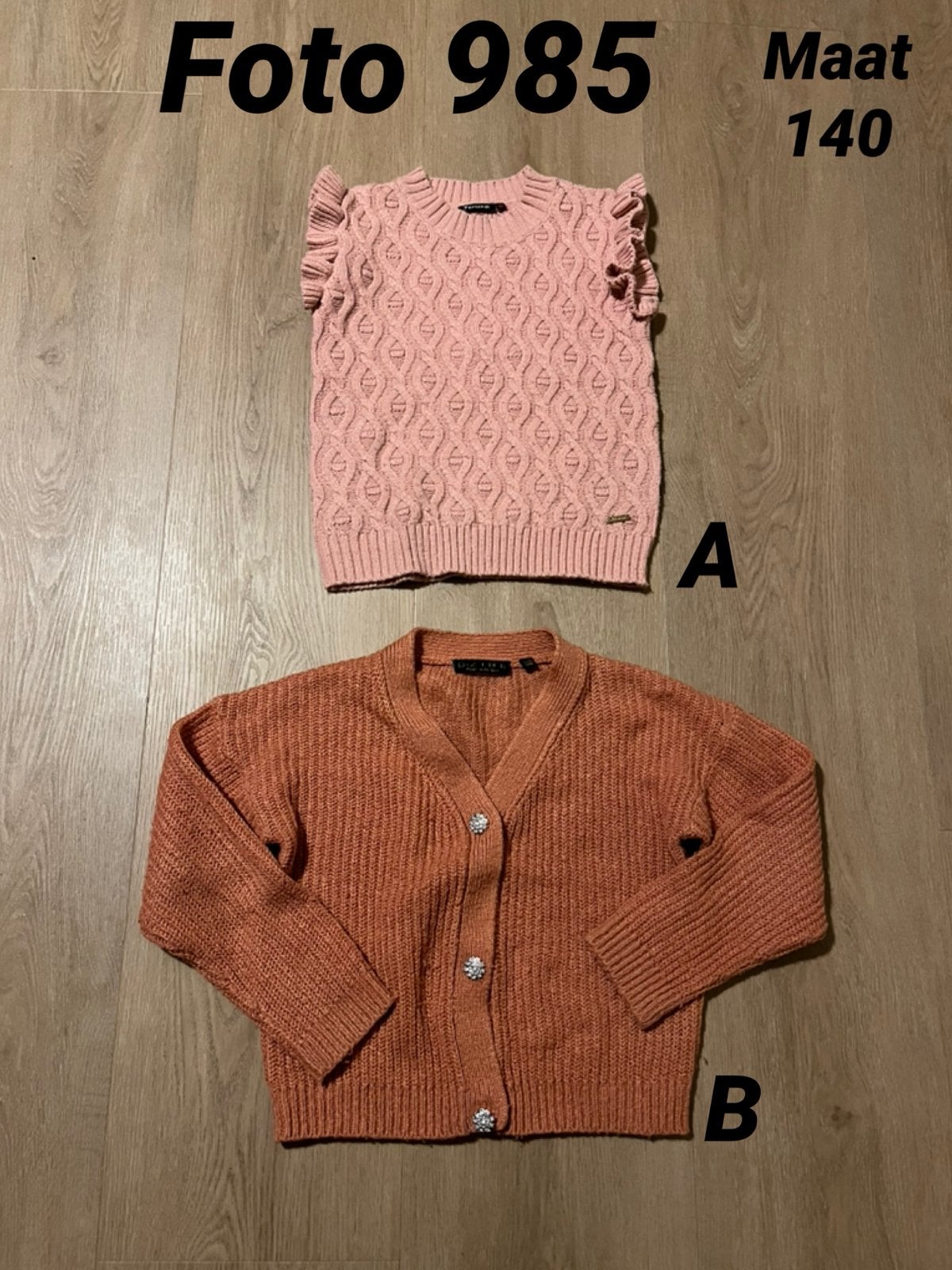 Trui meisje maat 140 zgan *foto 985*, Kinderen en Baby's, Kinderkleding | Maat 140, Ophalen of Verzenden, Zo goed als nieuw, Meisje