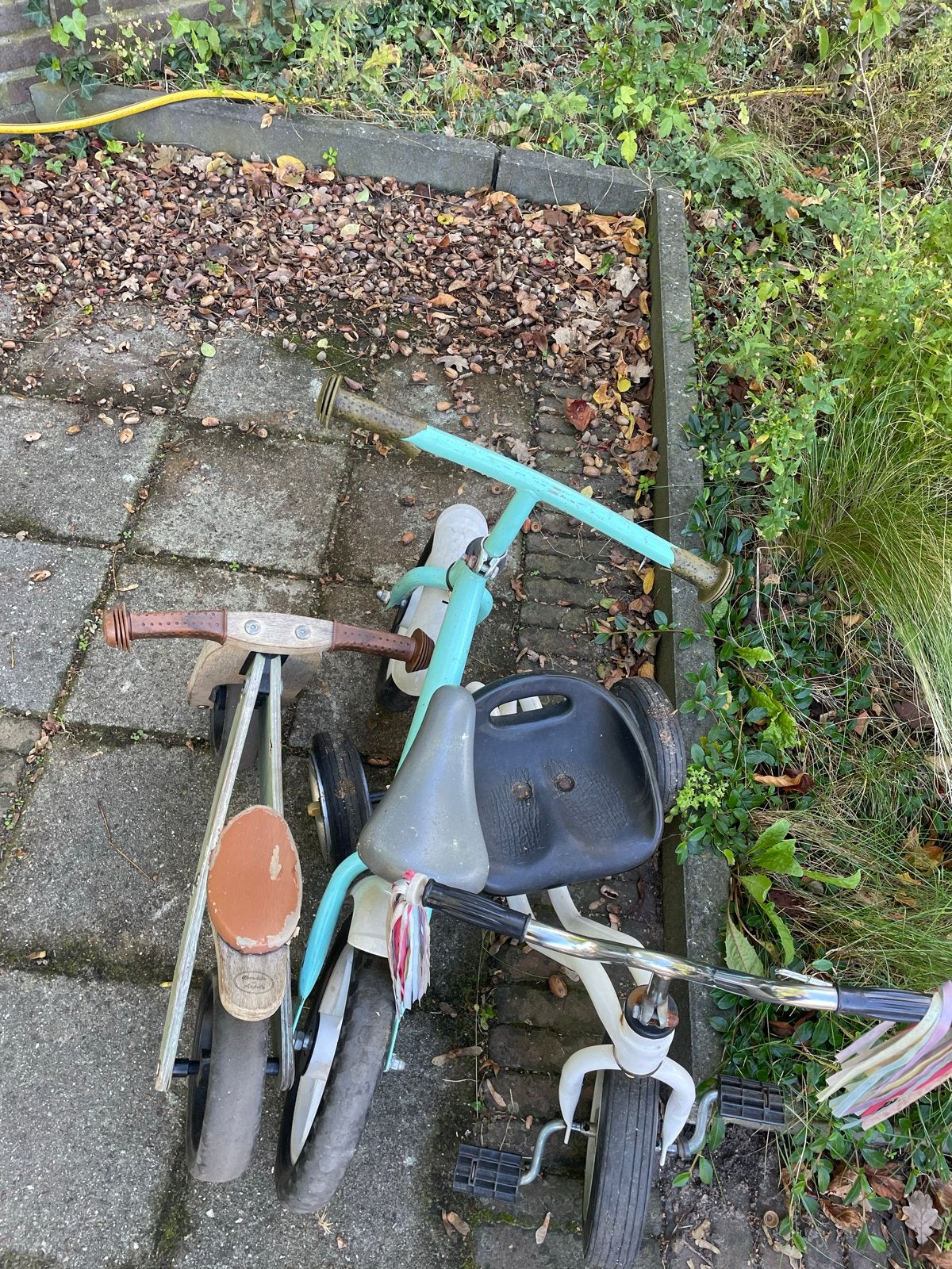 Kinderfietsjes en loopfietsje - Gebruikt, Ophalen, Gebruikt, Minder dan 16 inch