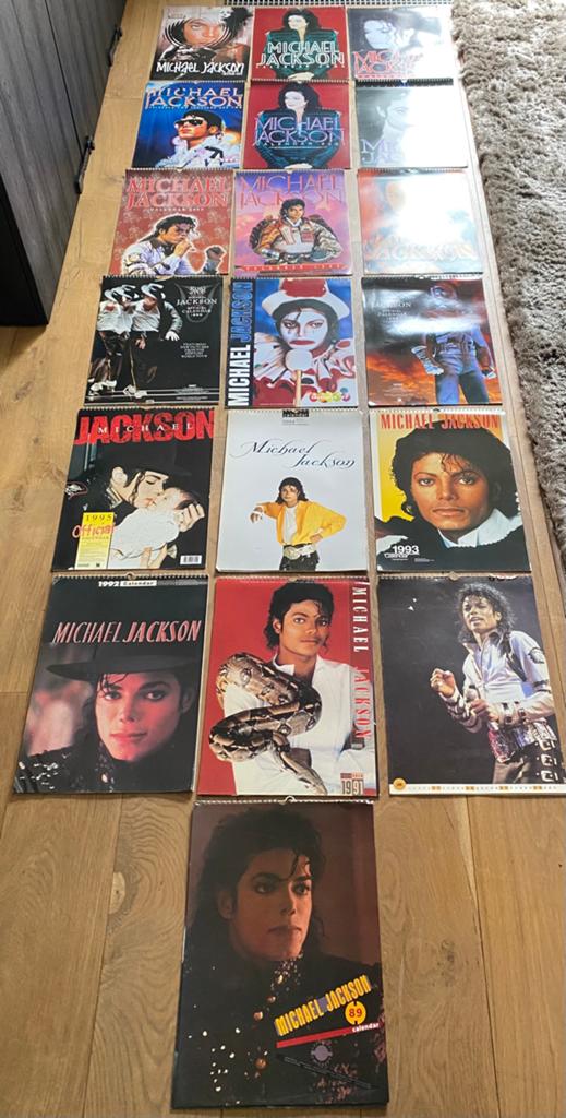 Michael Jackson Kalenders 1989 tot 2005!, Ophalen of Verzenden, Boek, Tijdschrift of Artikel