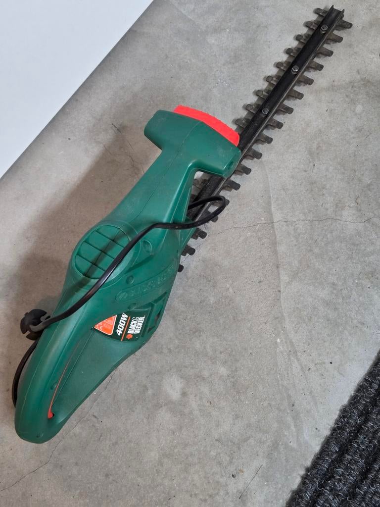 B&D electrische heggenschaar., Ophalen, Gebruikt, Elektrisch