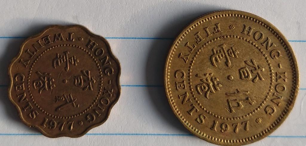 hong Kong munten uit 1977, volgnr 97, Ophalen of Verzenden, Zuidoost-Azië, Losse munt