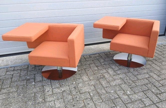Offecct Solitaire Draaifauteuils - Alfredo Häberli, Ophalen, Gebruikt, Twee, Overige kleuren