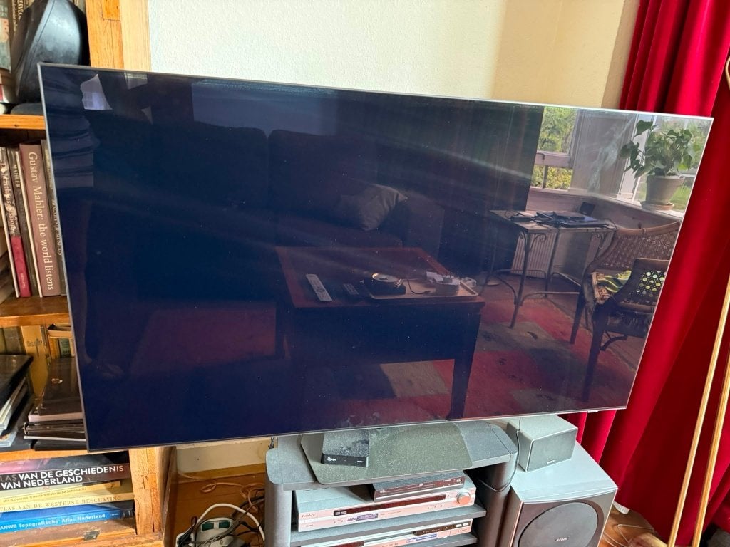 TV samsung QE55QN90CAT, Ophalen, Gebruikt, 50 Hz, HD Ready (720p)