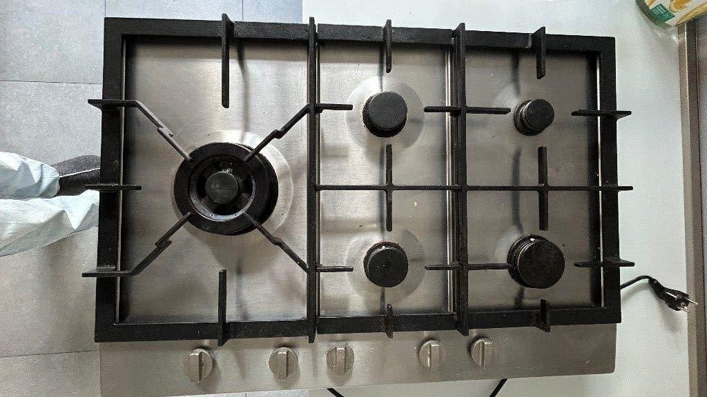 Atag gaskookplaat 75cm inbouw, Witgoed en Apparatuur, Ophalen, Gebruikt, Energieklasse A of zuiniger, Inbouw