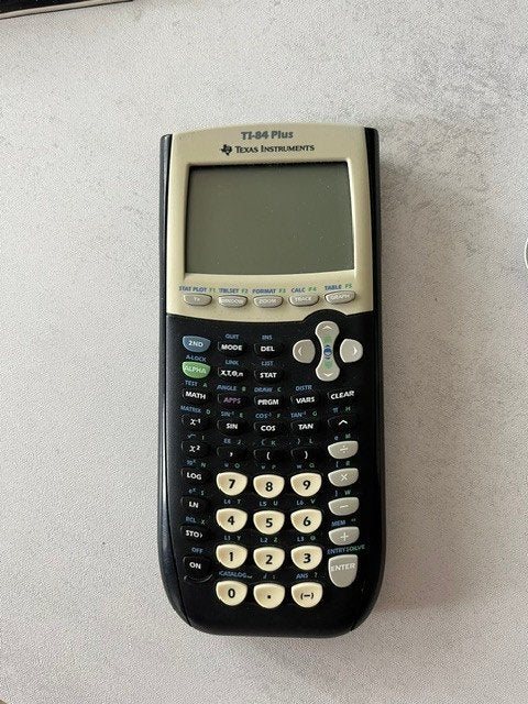ti-84 plus, Ophalen, Grafische rekenmachine, Zo goed als nieuw