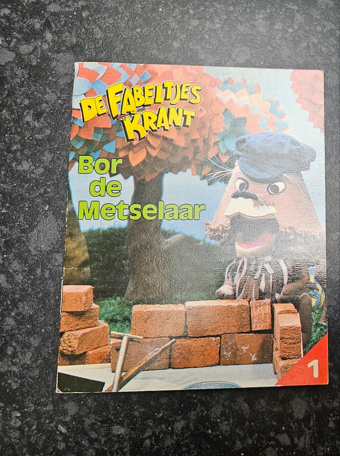 De Fabeltjeskrant - boekje Bor de Metselaar, Ophalen, Gelezen, Loek de Levita, Fictie algemeen
