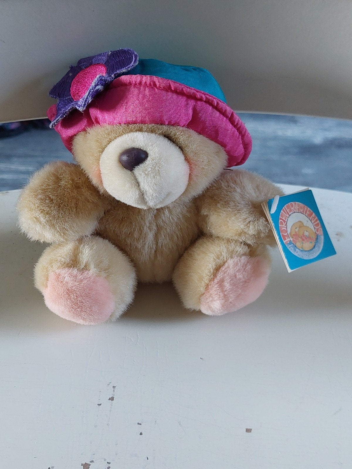 Hallmark Forever Friends Knuffelbeer met Hoedje, Verzamelen, Ophalen of Verzenden, Zo goed als nieuw